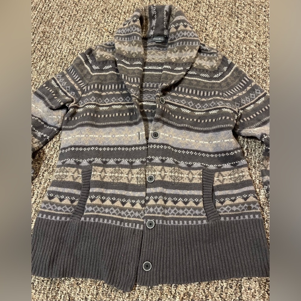 Eddie Bauer woman’s button up sweater